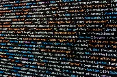 close up code coding computer