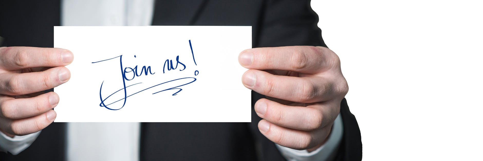 advertisement businessman hands handwriting