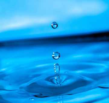 blue clean clear dew