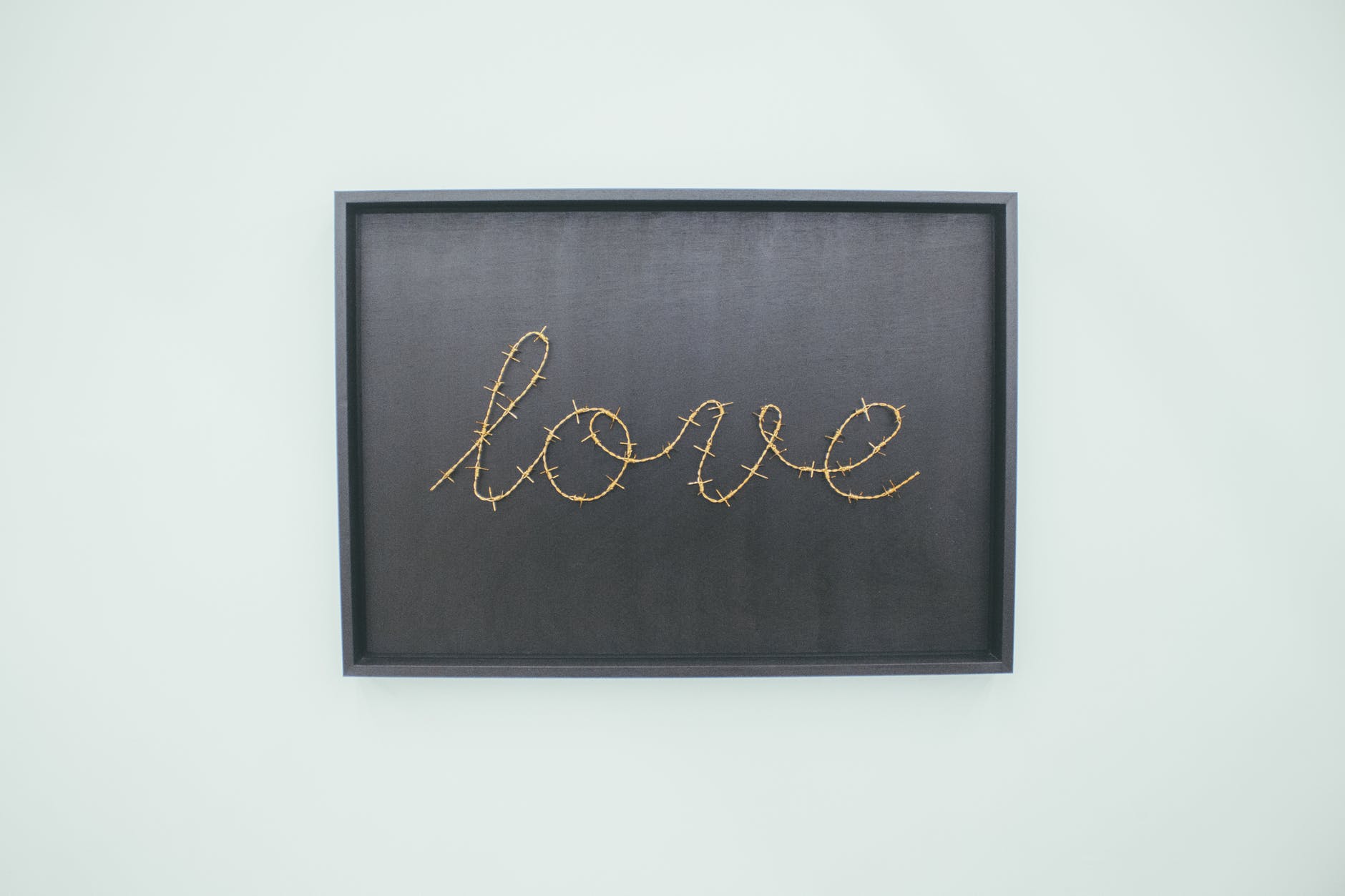 love text sign